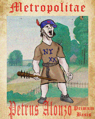 1379 Pete Alonso (Medieval Card Set)