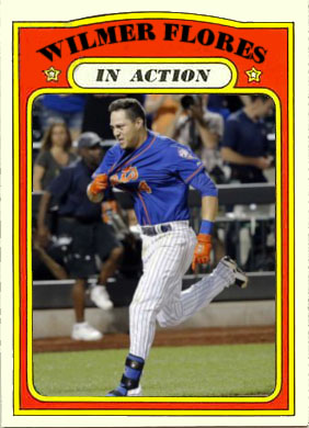 1972 Wilmer Flores (in action)