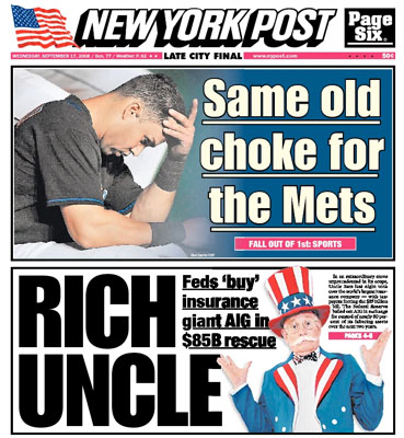 Same old choke for the Mets
