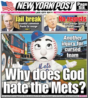 Why does God hate the Mets?