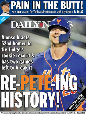 RE-PETE-ING HISTORY!