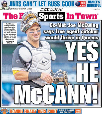 YES HE McCANN!