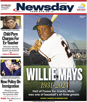 WILLIE MAYS 1931-2024