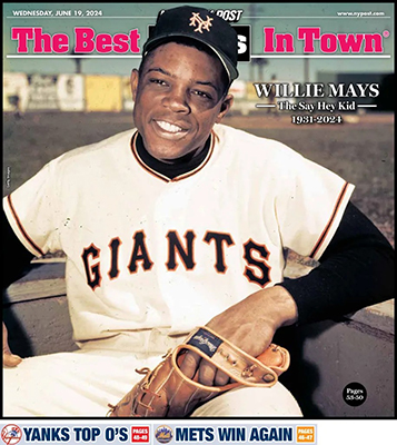 WILLIE MAYS - The Say Hey Kid