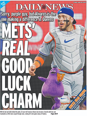 METS' REAL GOOD LUCK CHARM