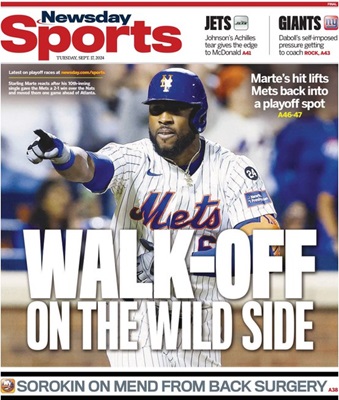 WALK-OFF ON THE WILD SIDE