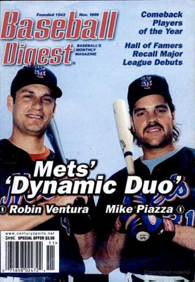 Baseball Digest Mets' 'Dynamic Duo'