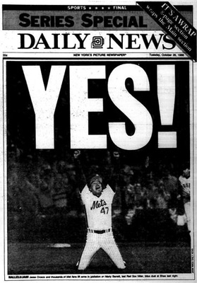 Mets complete the miracle finish against the Red Sox with 8-5 win in Game 7  to capture 1986 World Series – New York Daily News