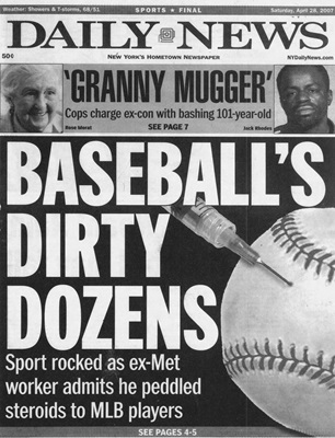 BASEBALL'S DIRTY DOZENS