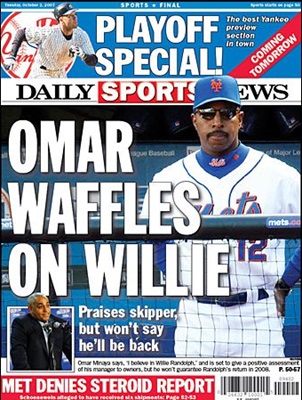 OMAR WAFFLES ON WILLIE