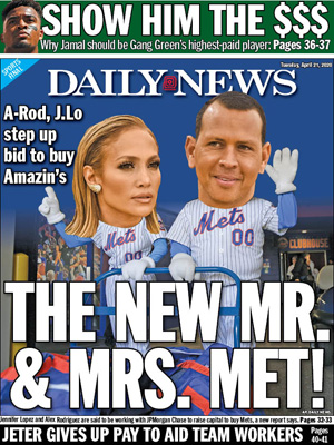 THE NEW MR. & MRS. MET!