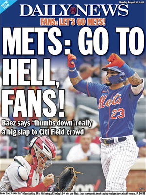 METS: GO TO HELL, FANS!