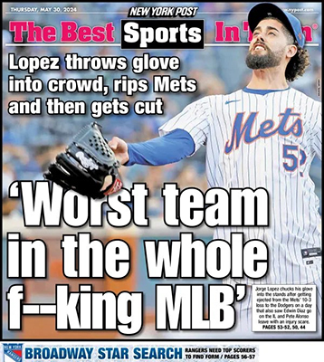 'Worst team in the whole f--king MLB'