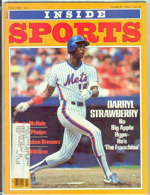 New York Mets Darryl Strawberry Sports Illustrated Cover by Sports  Illustrated